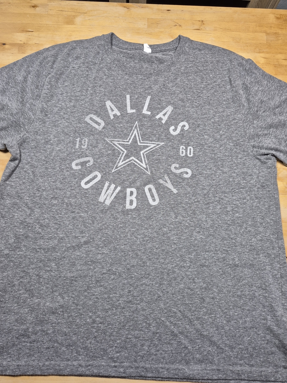 NFL Men's Gray Dallas Cowboys Tee